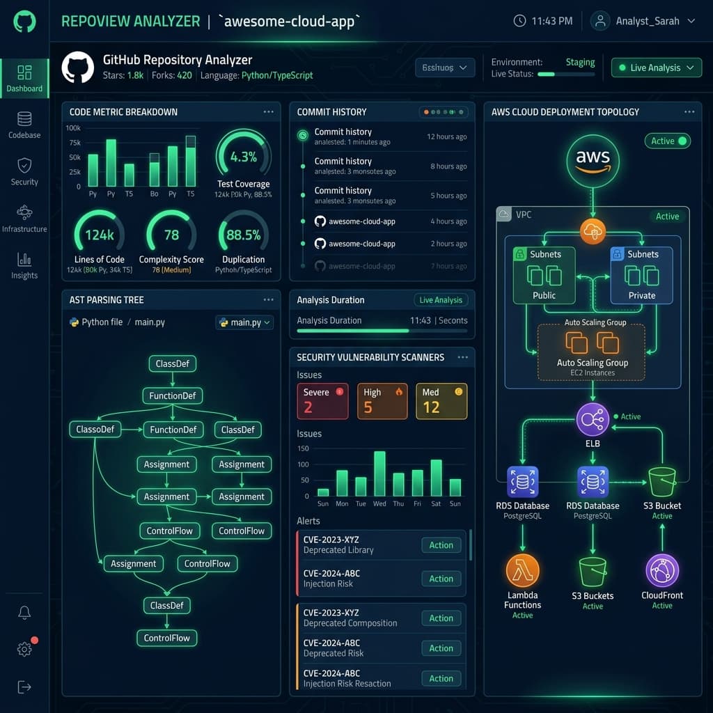 GitHub Repository Analyzer
